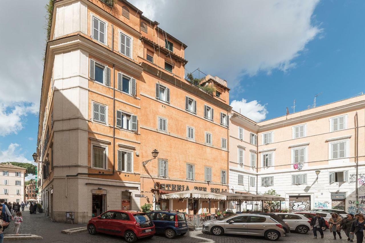 Trastevere Charming Duplex Рим Экстерьер фото